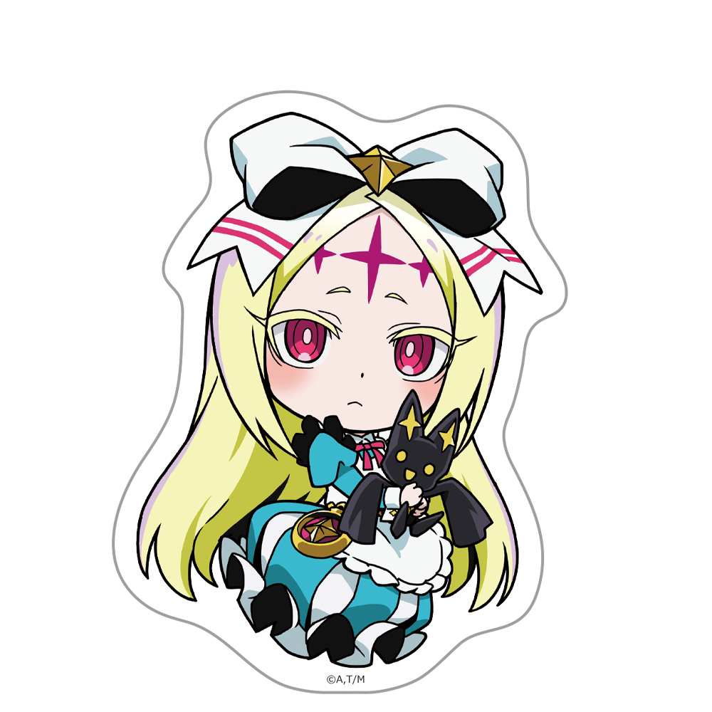 【アズメーカー】魔法少女にあこがれて ダイカットステッカー ネロアリス デフォルメver.