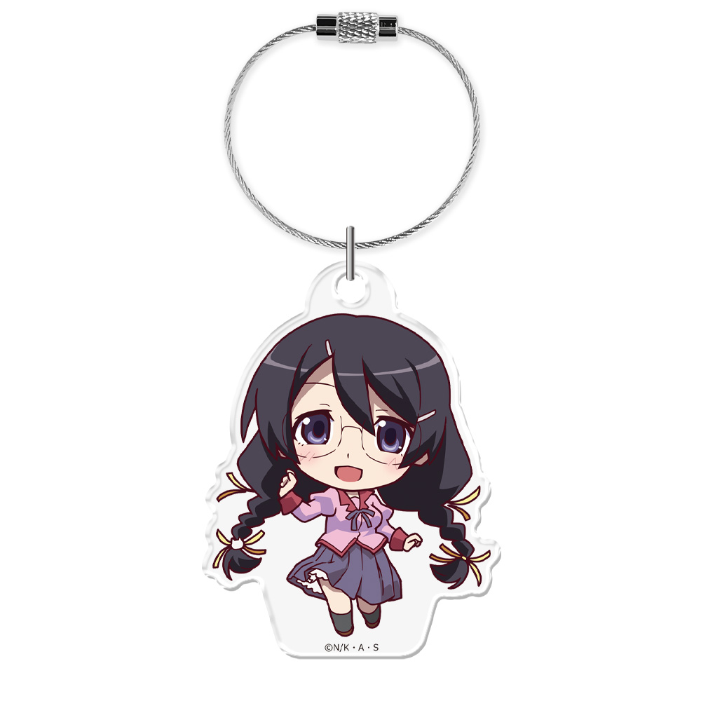 【アズメーカー】＜物語＞シリーズ アクリルキーリング 羽川翼