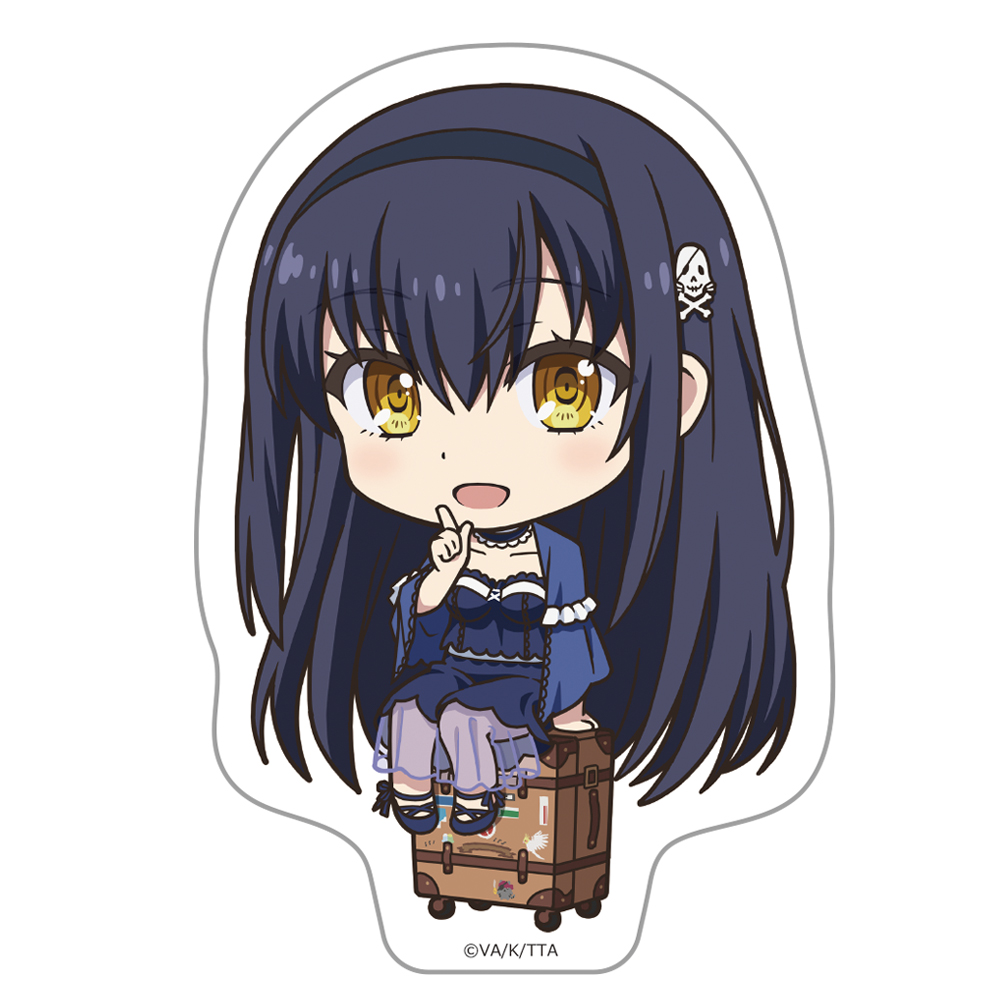 【アズメーカー】Summer Pockets ダイカットステッカー 久島 鴎 デフォルメver.