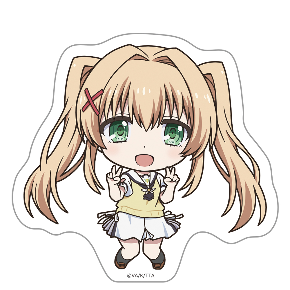 【アズメーカー】Summer Pockets ダイカットステッカー 紬 ヴェンダース デフォルメver.