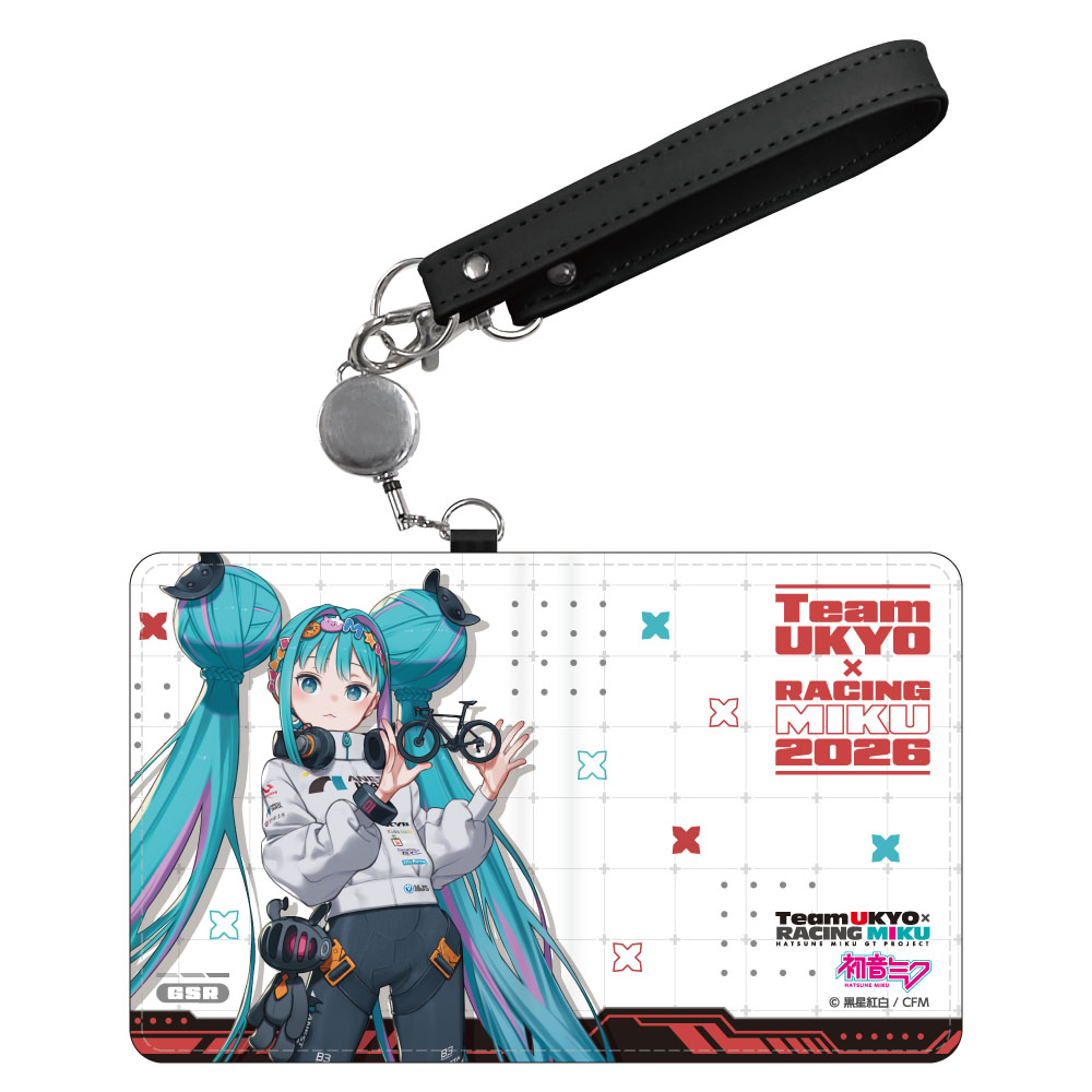【キャラバン】レーシングミク 2026 TEAM UKYO 応援Ver. パスケース