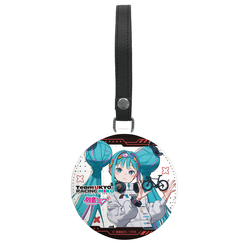 【キャラバン】レーシングミク 2026 TEAM UKYO 応援Ver. ラゲッジタグ