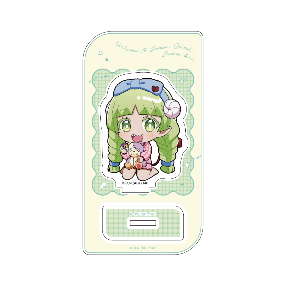 【Parflette】魔入りました！入間くん ミニキャラアクリルスタンド（ウァラク・クララ/パジャマパーティー）