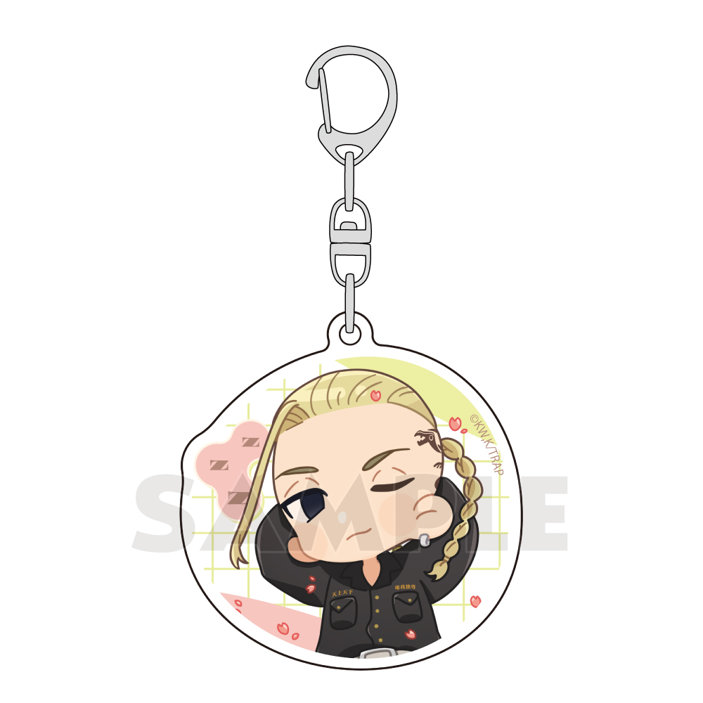 【Parflette】東京リベンジャーズ アクリルキーホルダー（龍宮寺 堅/お花見）