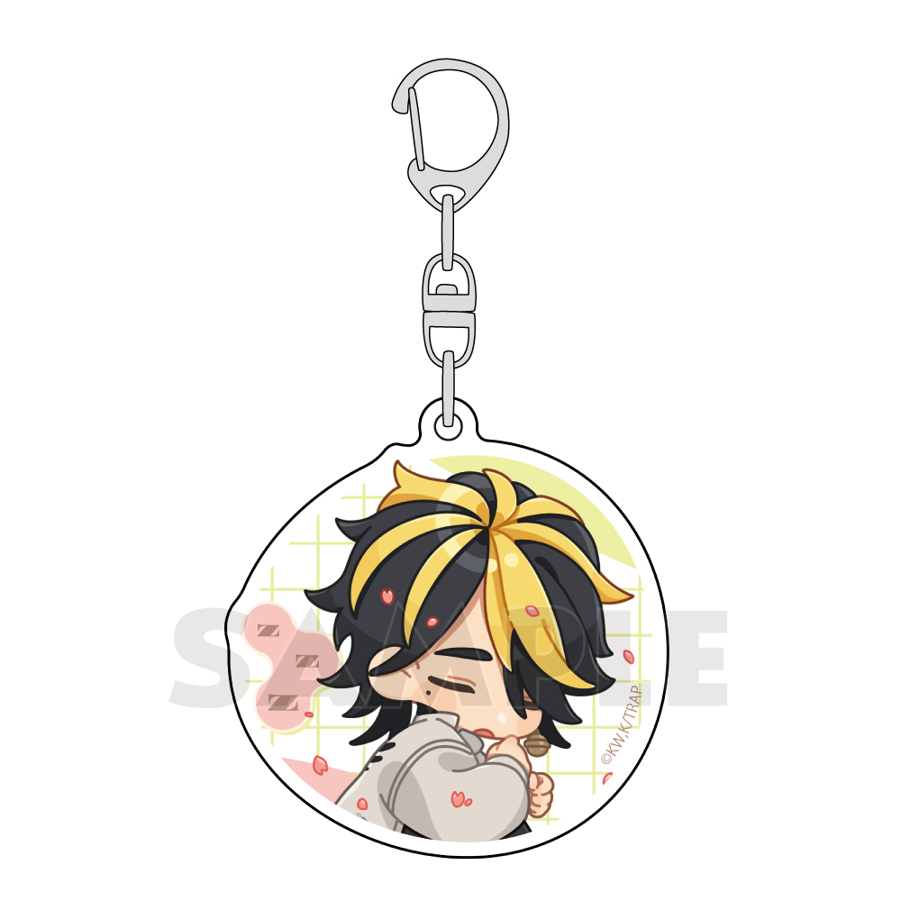 【Parflette】東京リベンジャーズ アクリルキーホルダー（羽宮 一虎/お花見）