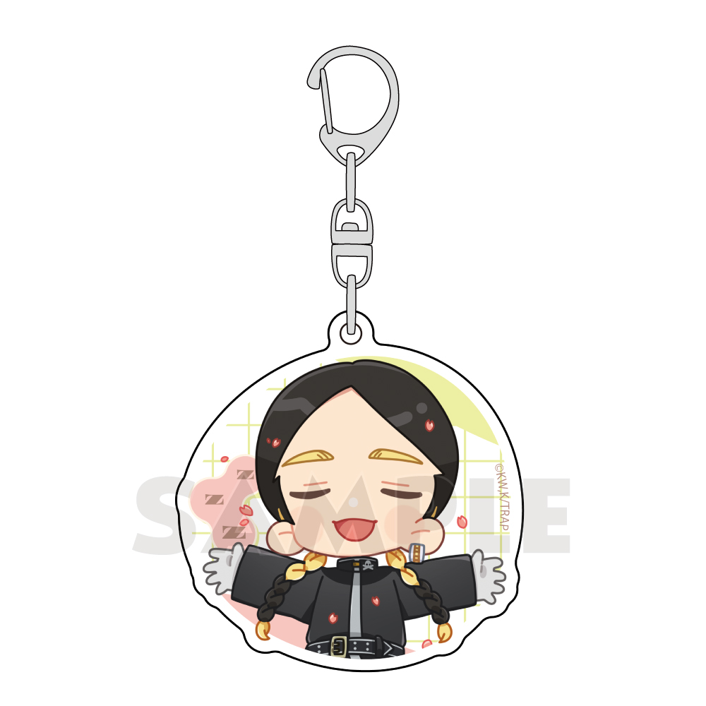 【Parflette】東京リベンジャーズ アクリルキーホルダー（灰谷 蘭/お花見）