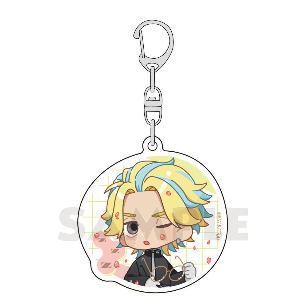 【Parflette】東京リベンジャーズ アクリルキーホルダー（灰谷 竜胆/お花見）