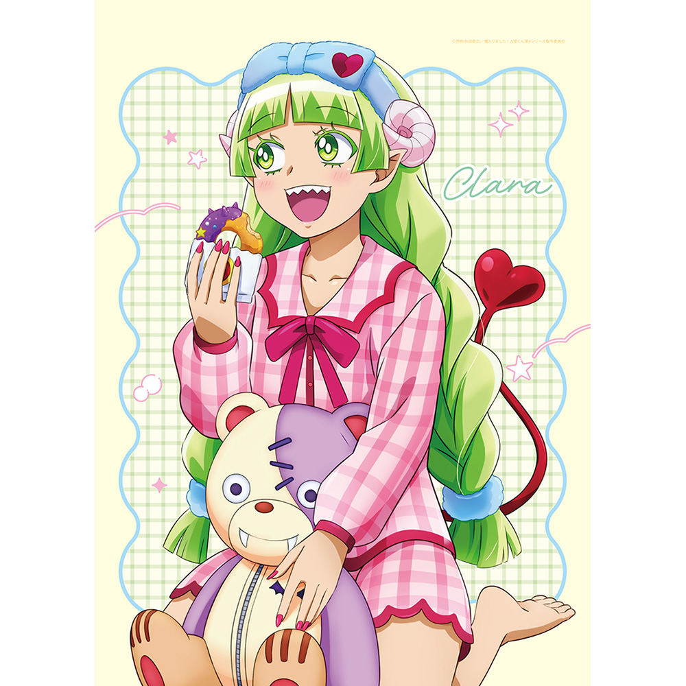 【Parflette】魔入りました！入間くん 描き下ろしB2タペストリー（ウァラク・クララ/パジャマパーティー）