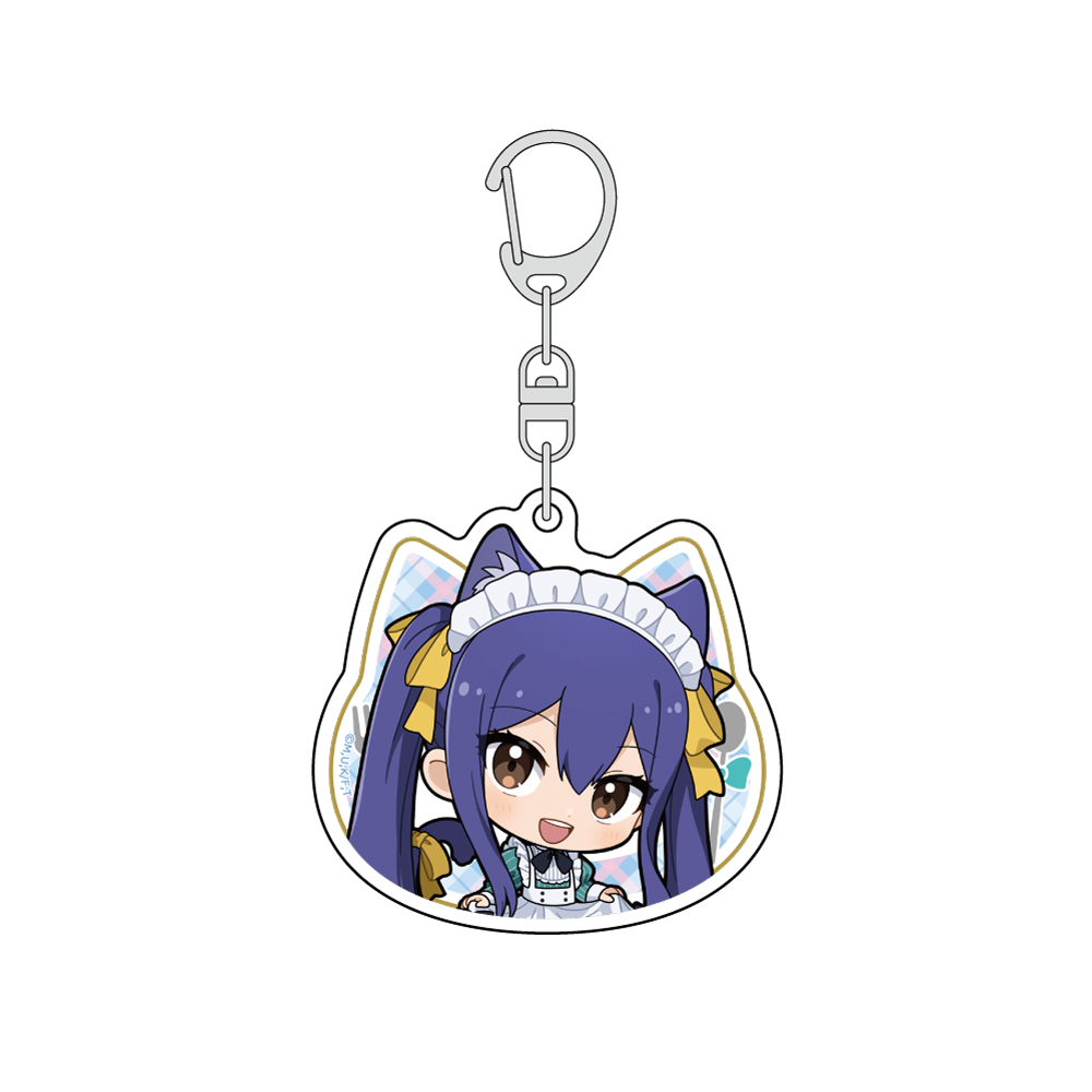 【Parflette】FAIRY TAIL 100年クエスト アクリルキーホルダー（ウェンディ/猫耳給仕服）