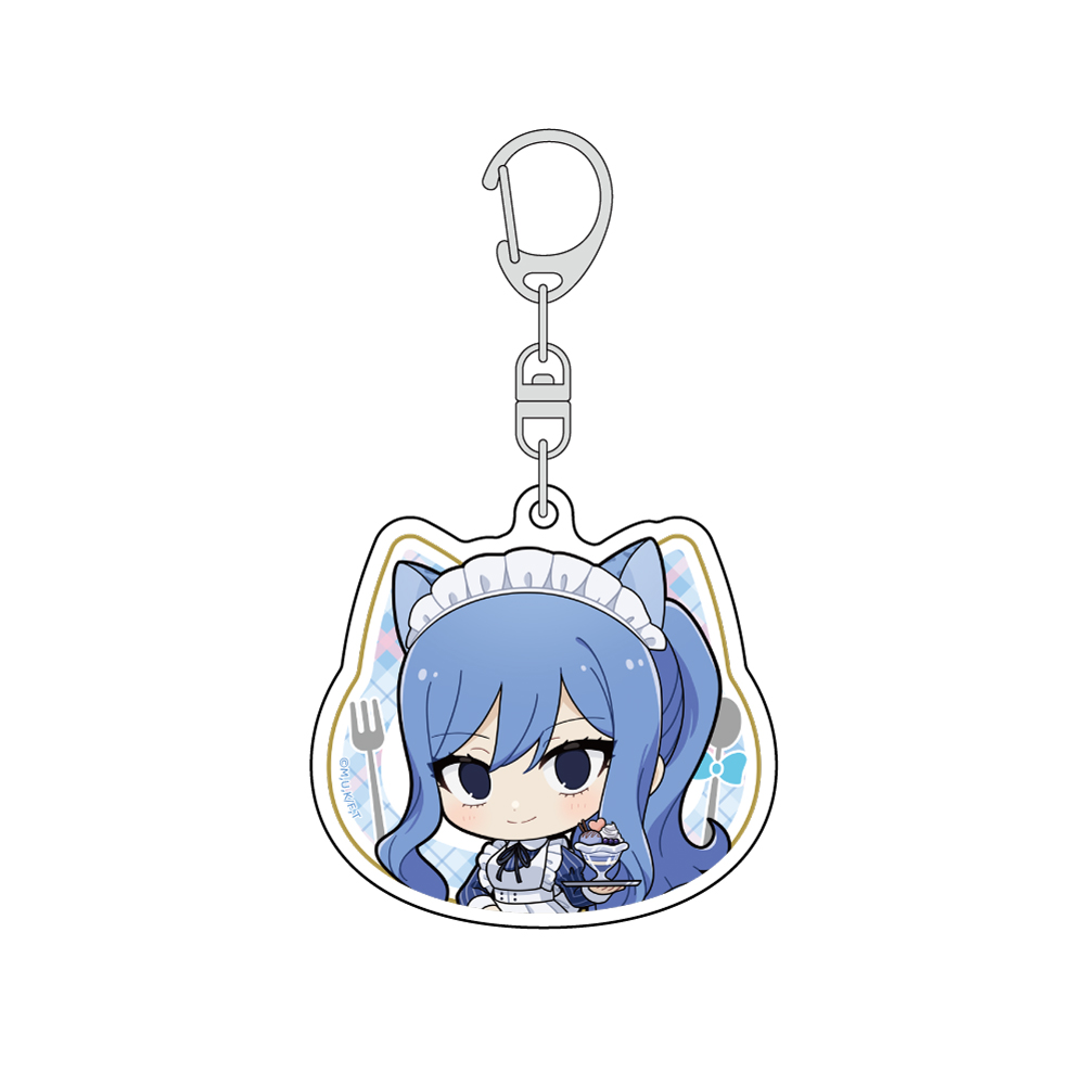 【Parflette】FAIRY TAIL 100年クエスト アクリルキーホルダー（ジュビア/猫耳給仕服）
