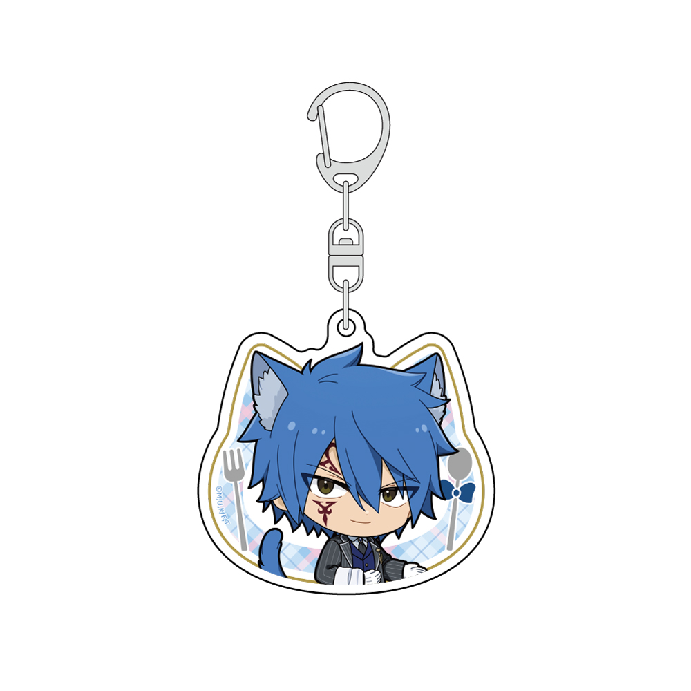 【Parflette】FAIRY TAIL 100年クエスト アクリルキーホルダー（ジェラール/猫耳給仕服）