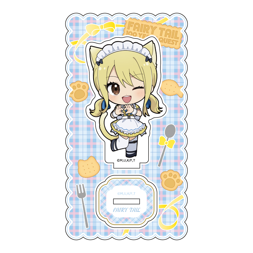 【Parflette】FAIRY TAIL 100年クエスト アクリルスタンド（ルーシィ/猫耳給仕服）