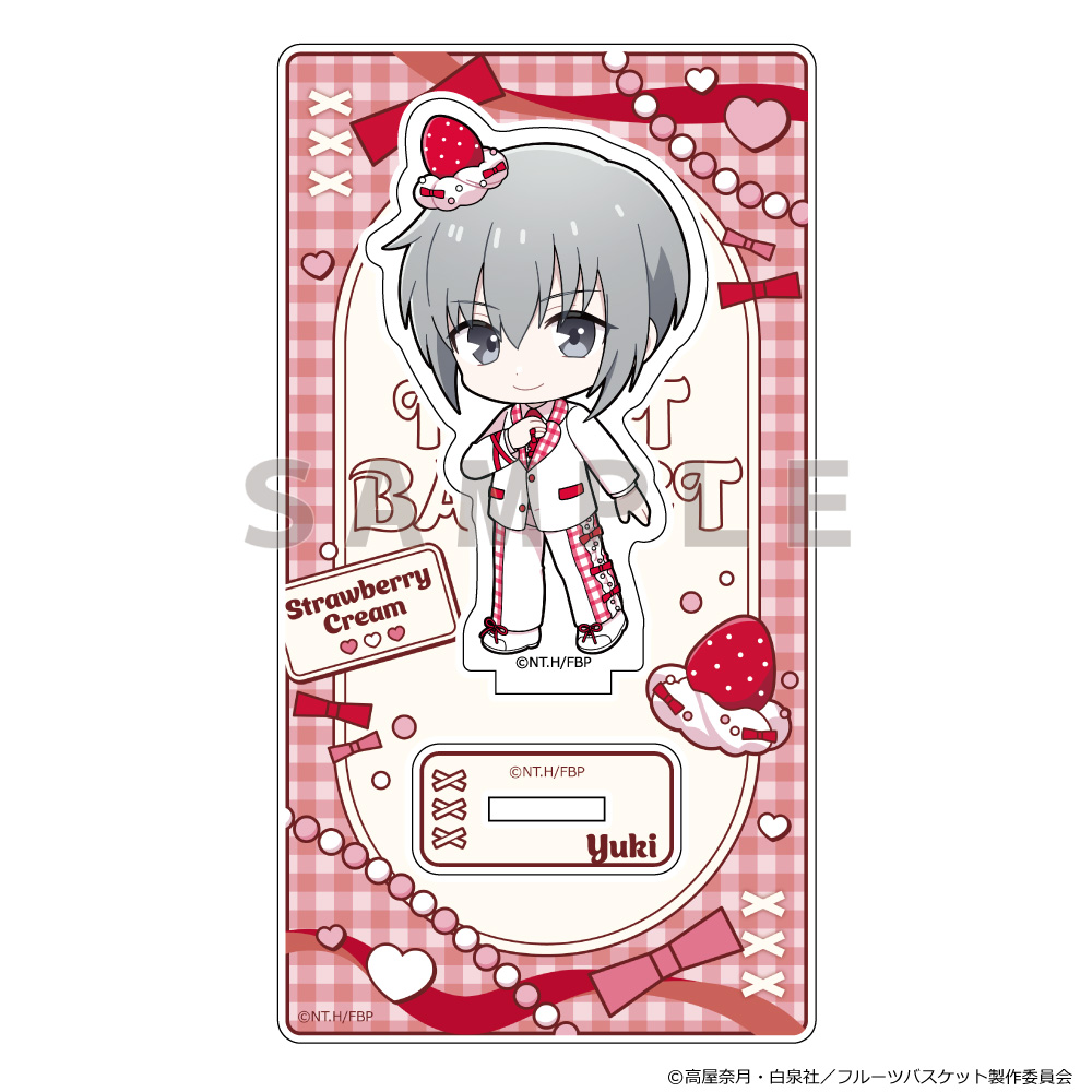 【Parflette】フルーツバスケット アクリルスタンド（草摩由希/すとろべりーくりーむ）