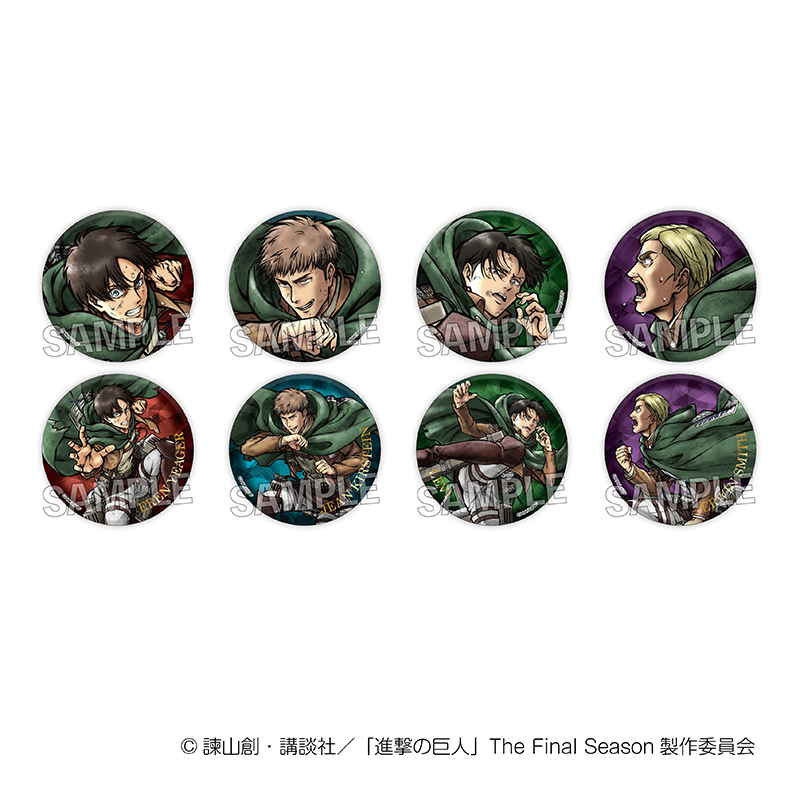 【PROOF】進撃の巨人 激高！！トレーディング缶バッジ 【BOX】