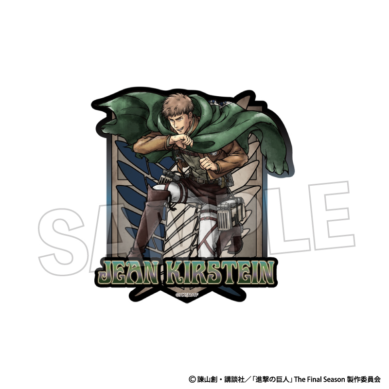 【PROOF】進撃の巨人 激高！！ステッカー ジャン