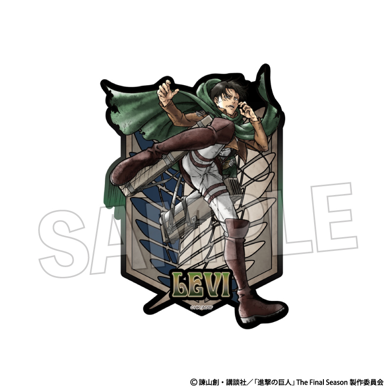 【PROOF】進撃の巨人 激高！！ステッカー リヴァイ