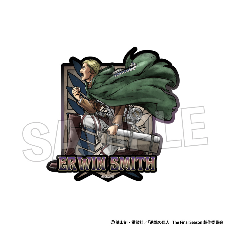 【PROOF】進撃の巨人 激高！！ステッカー エルヴィン