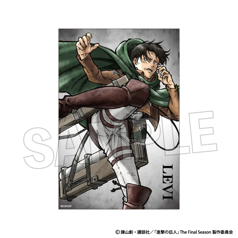 【PROOF】進撃の巨人 激高！！スタンドカード リヴァイ