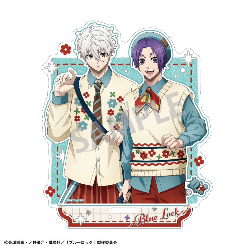 【カミオジャパン】ブルーロック ペアアクリルスタンド 凪 誠士郎&御影 玲王/カントリーファッション