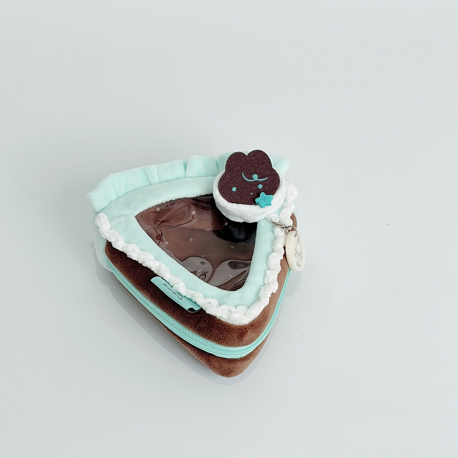 【NotBunny】10cmぬいぐるみポーチ 三角形 チョコミント