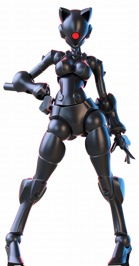 【SHEIK MAINLAND】3 min projectシリーズ 迅捷異人 1/18スケールプラスチックモデルキット（ブラック）