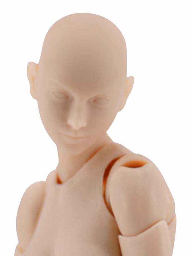 【WIND TOYS】1/12スケール 可動フィギュア スーパーモデル女性素体 FMW006 ホワイト