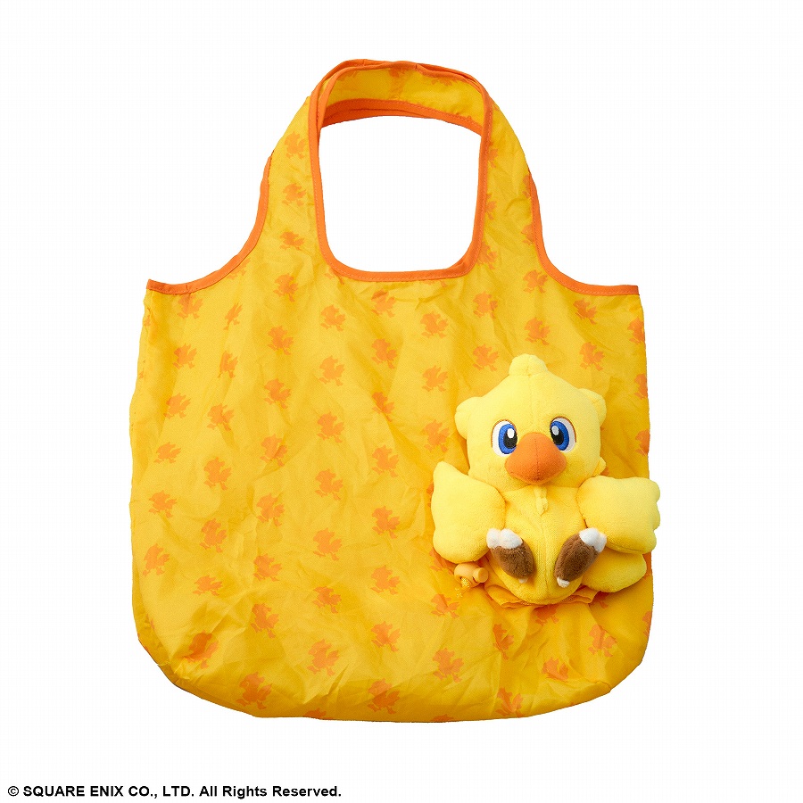【スクウェア・エニックス】ファイナルファンタジー ぬいぐるみエコバッグ チョコボ