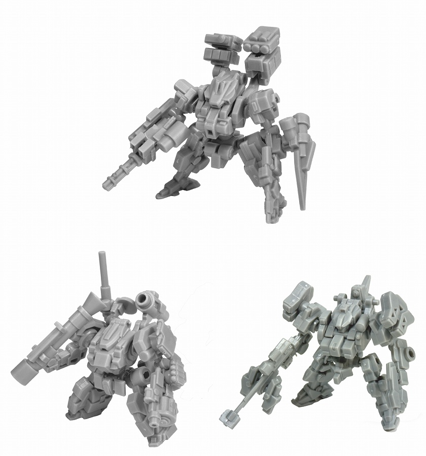 【ベル玩菓】MECHA ART（メカアーツ）3種アソートセット 1BOX入数：12