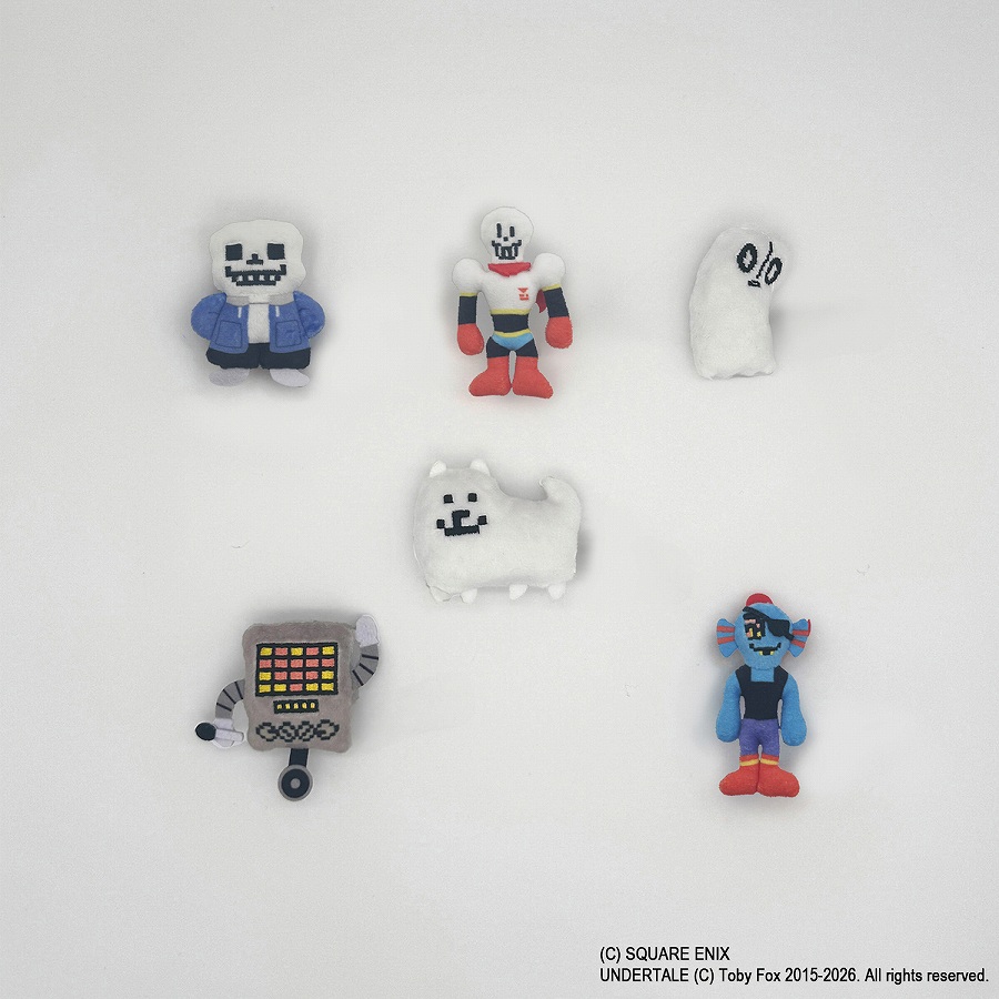 【スクウェア・エニックス】UNDERTALE Magnet Mascot Collection 1BOX入数：6