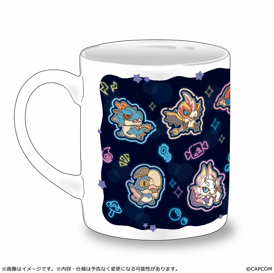 【カプコン】モンスターハンター モンでふぉ マグカップ ネオンテーマ