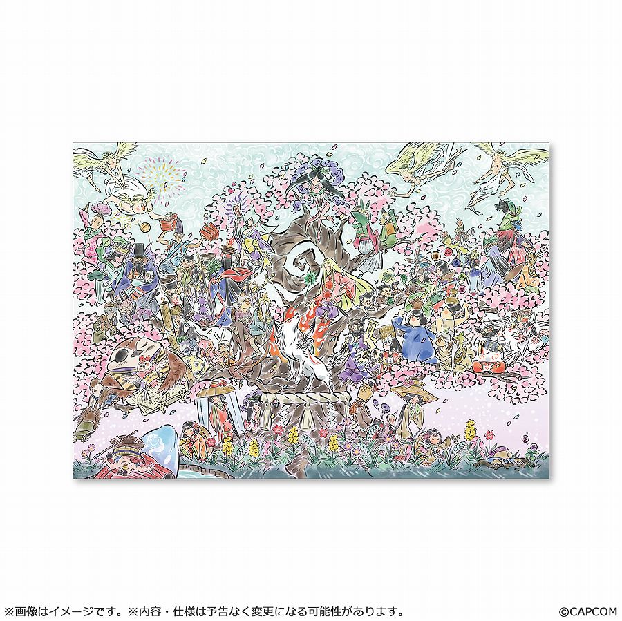 【カプコン】【大神20周年記念 復刻アート企画】 B2ポスター ~島崎麻里 作 大神12周年より~