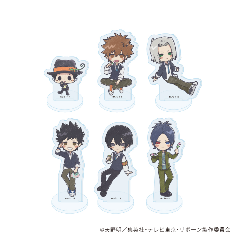 【A3】アクリルぷちスタンド「家庭教師ヒットマンREBORN！」32/ブラインド（全6種）（グラフアートイラスト） 1BOX入数：6