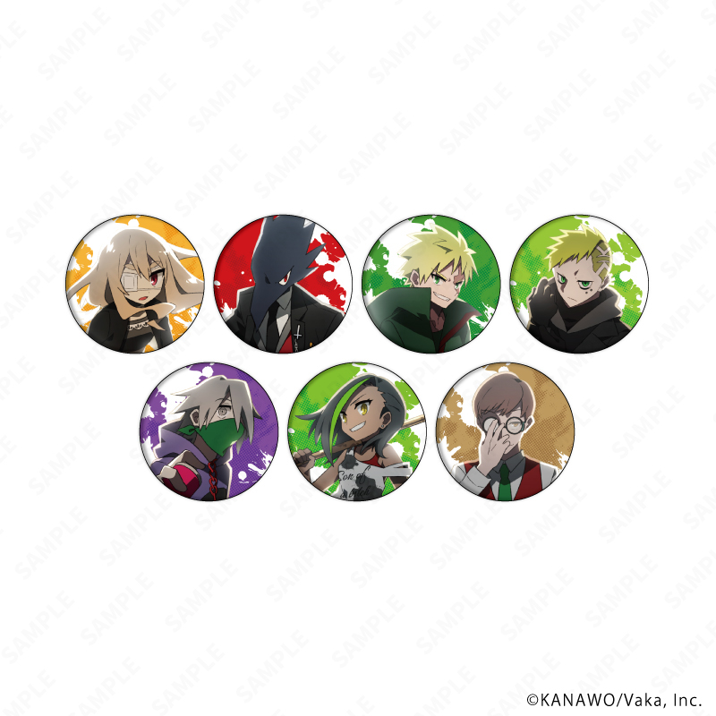 【A3】缶バッジ「被虐のノエル」02/ブラインド（全7種）（公式イラスト） 1BOX入数：7