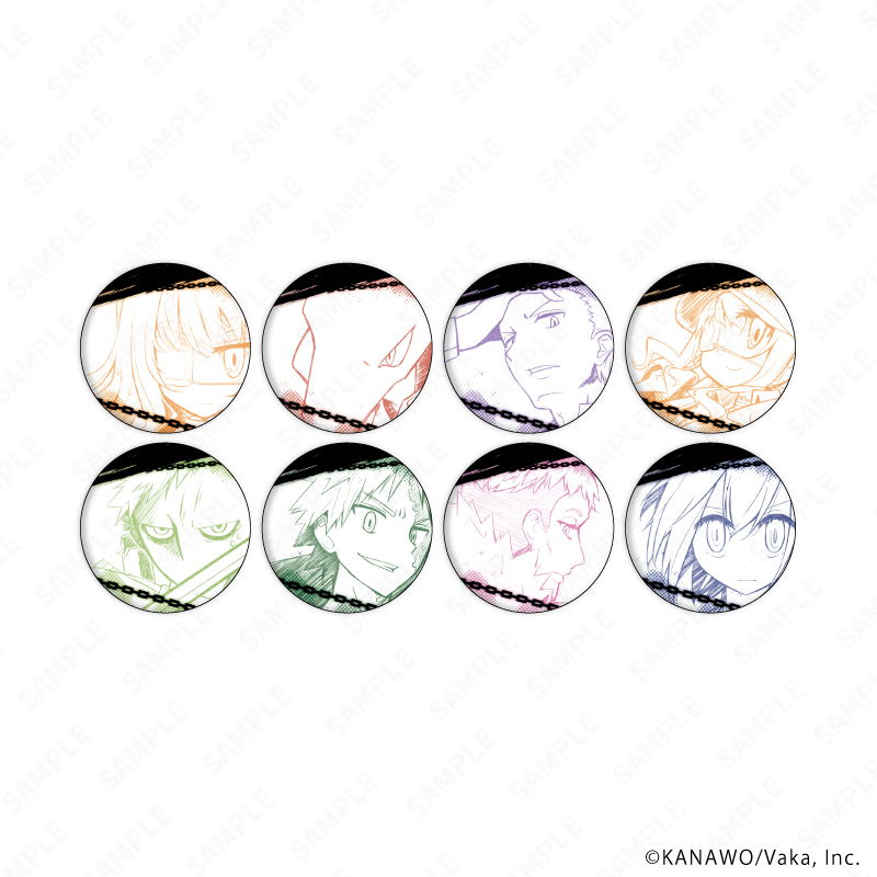 【A3】缶バッジ「被虐のノエル」03/ブラインド（全8種）（公式イラスト） 1BOX入数：8