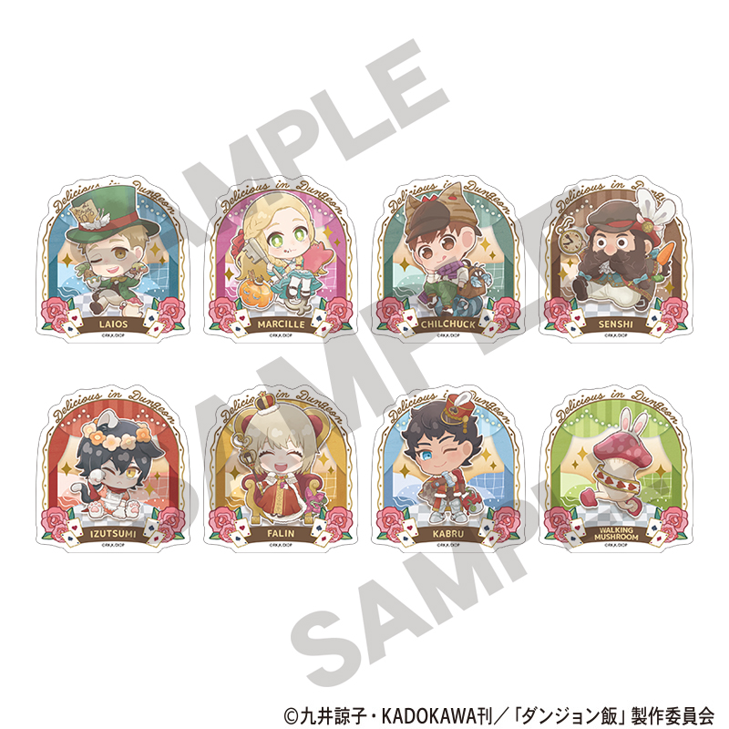 【クラックス】ダンジョン飯 トレーディングアクリルクリップ 童話 ミニキャラ 1BOX入数：8