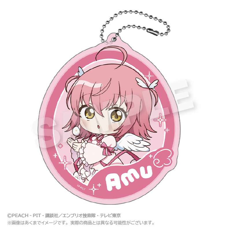 【ステラノーツ】しゅごキャラ！×RED° TOKYO TOWER ミニキャラでかアクリルキーホルダー 日奈森あむ