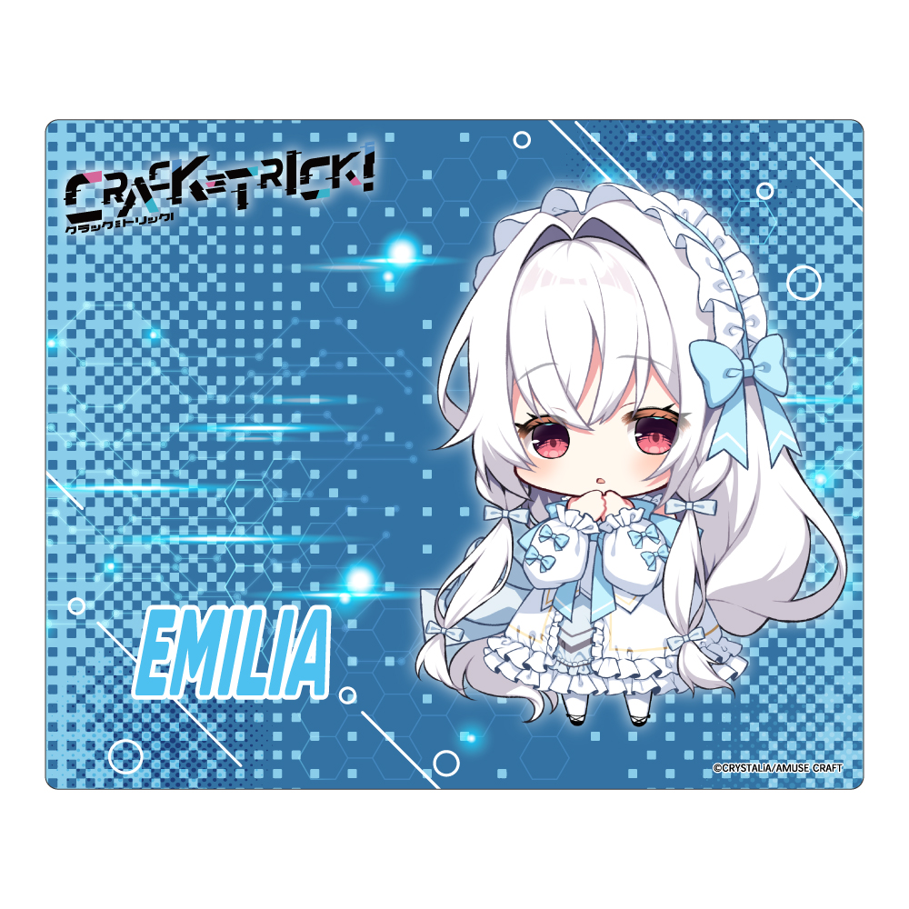 【みどびよ！】CRACK≡TRICK！ マウスパッド エミーリア・フォルガン