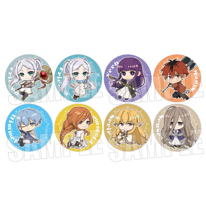 【ベルハウス】トレーディング缶バッジ 葬送のフリーレン/ぷかっしゅ 1BOX入数：8