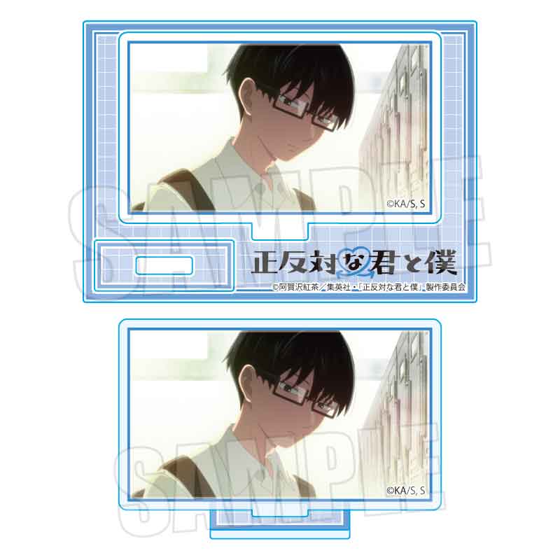 【ベルハウス】ミニスタンド TVアニメ『正反対な君と僕』/谷