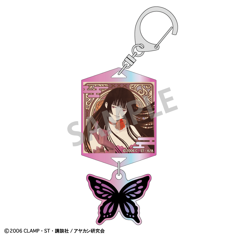 【カミオジャパン】xxxHOLiC ダブルパーツオーロラアクリルキーホルダー 壱原 侑子 A/カミアニTOUCH