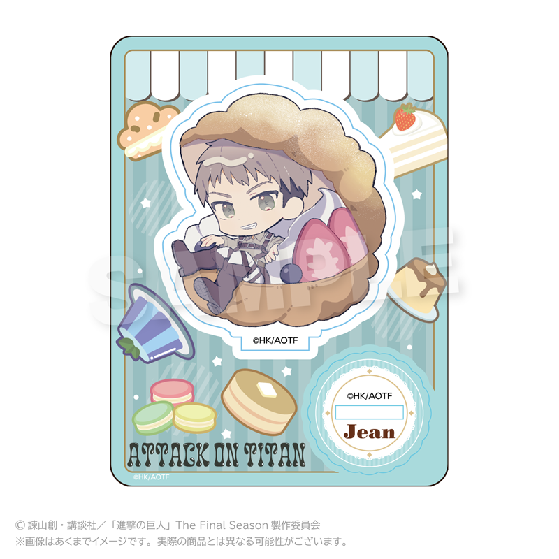 【Y Line】進撃の巨人 ミニキャラスタンド デザートver. ジャン