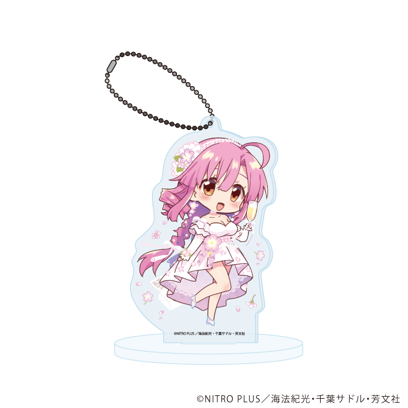 【A3】アクリルスタンドキーホルダー「がっこうぐらし！」14/佐倉慈A（描き下ろしイラスト）
