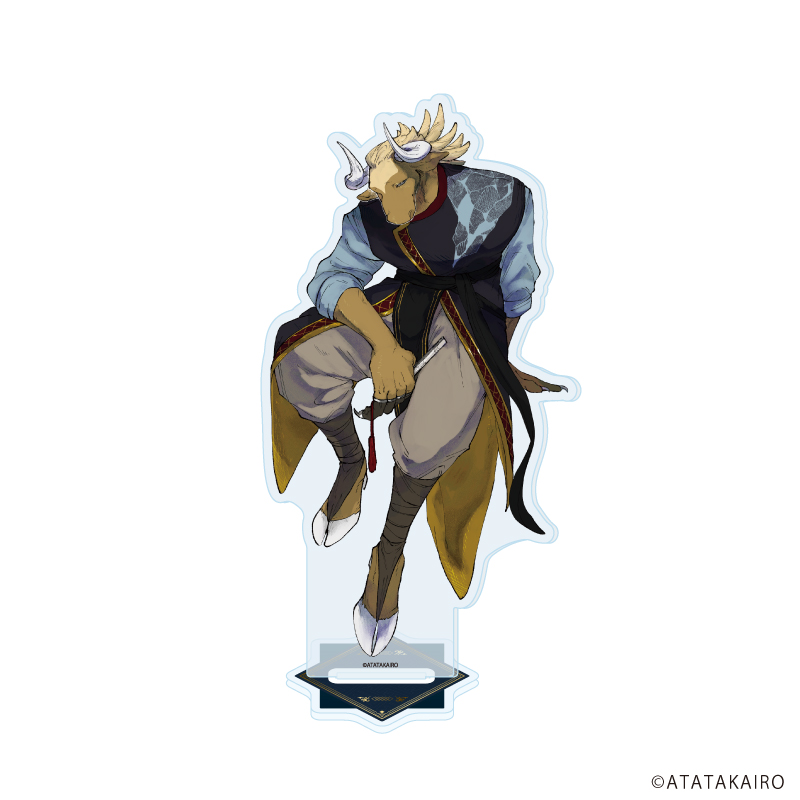 【A3】アクリルスタンド「ザ・スカム・ラフ プラガ エス プラガ」05/クァルソ（描き下ろしイラスト）