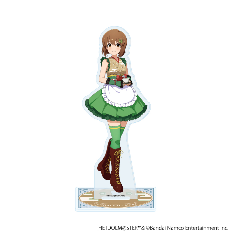 【A3】アクリルスタンド「アイドルマスター ミリオンライブ！」30/萩原 雪歩 和風喫茶ver.（描き下ろしイラスト）
