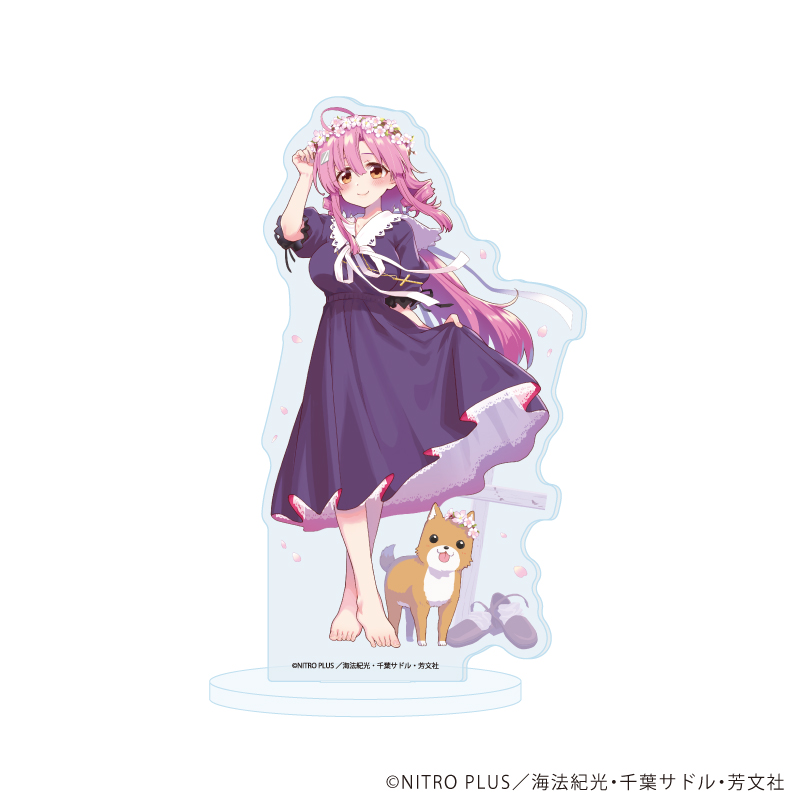 【A3】アクリルスタンド「がっこうぐらし！」10/佐倉慈B（描き下ろしイラスト）