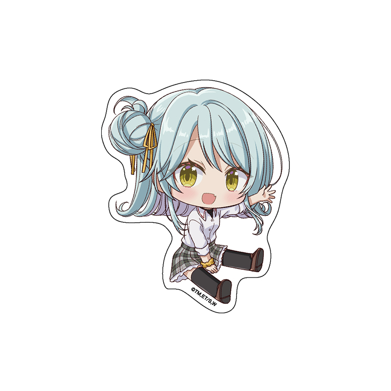 【ペンギンパレード】わたしが恋人になれるわけないじゃん、ムリムリ！（※ムリじゃなかった！？） ぺたん娘ダイカットステッカー 小柳 香穂