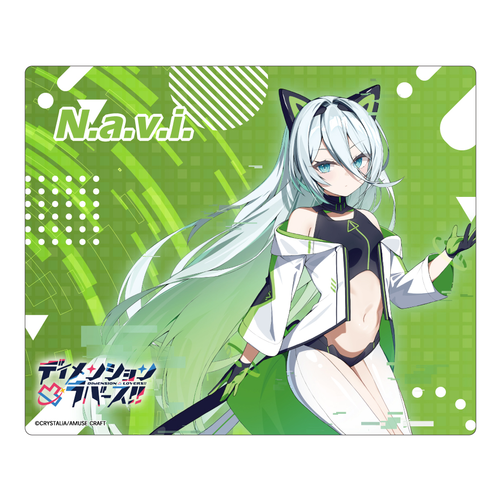 【みどびよ！】ディメンション凸ラバース！！ マウスパッド N.a.v.i.