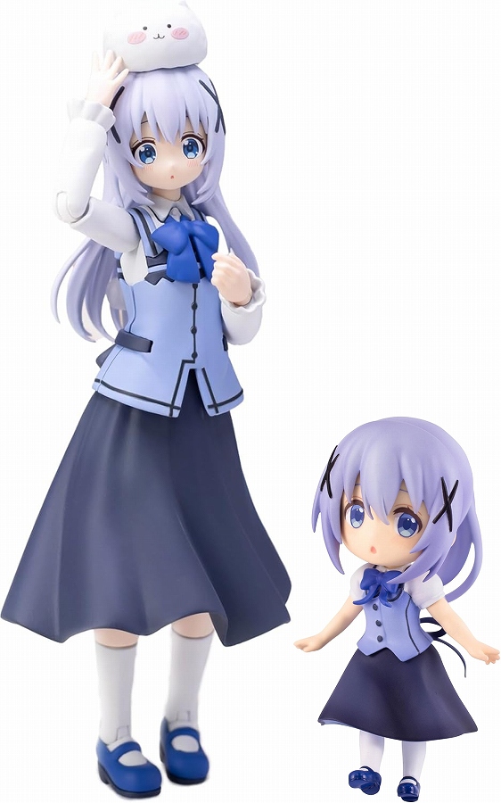 【PLUMPMOA】プラフィア 「ご注文はうさぎですか？ BLOOM」チノ（ミニフィギュア同梱セット）