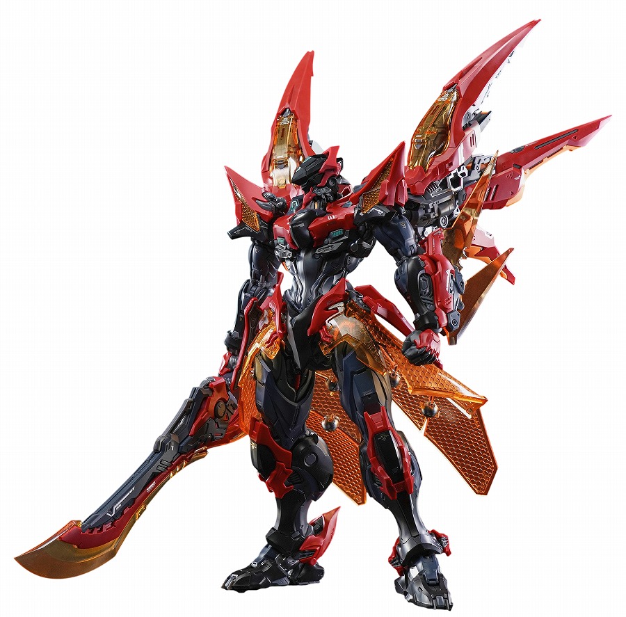 【AniMester×核金重構】王者栄耀 鎧 絳天戦甲 プラスチックキット