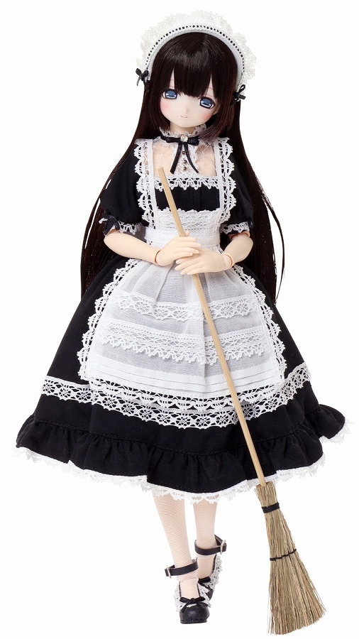 【アゾンインターナショナル】≪二次受注≫えっくす☆きゅーとふぁみりー Mia（みあ）Loyal Maid（Classical Black ver.）